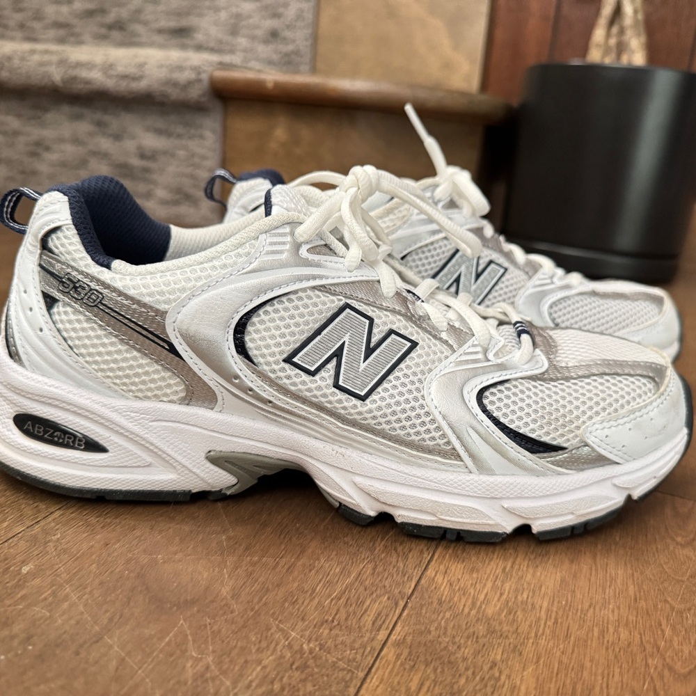 New Balance Unisex 530 White/Natural Indigo